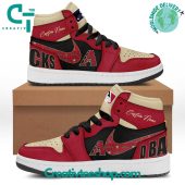 MLB Arizona Diamondbacks Personalized Air Jordan 1 Sneaker - soulcals.com
