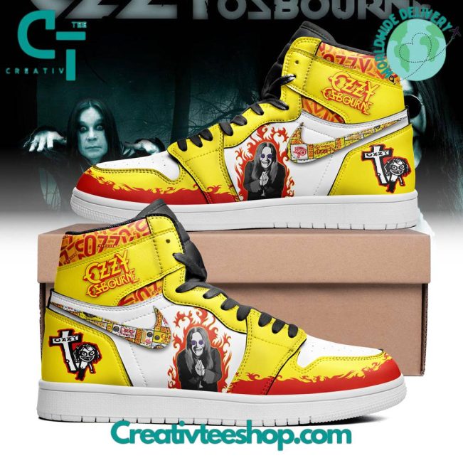 Ozzy Osbourne Air Jordan 1 Sneaker - soulcals.com
