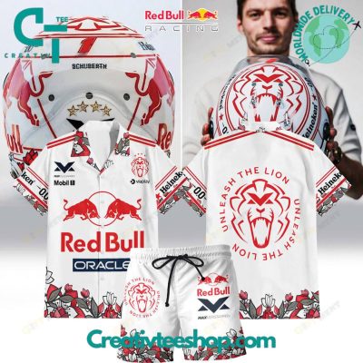 Max Verstappen Red Bull Racing Japan GP Hawaiian Set - Teesmith