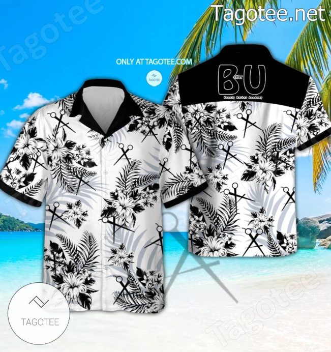 A Better U Beauty Barber Academy Logo Hawaiian Shirt And Shorts - Teesmith