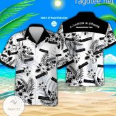 A.lange & Söhne Logo Hawaiian Shirt And Shorts Bishop - demo10