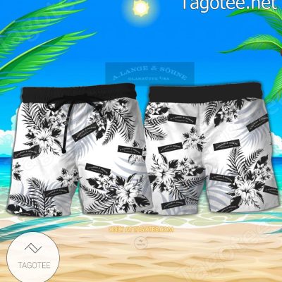 A.Lange & S?hne Logo Hawaiian Shirt And Shorts - Teesmith