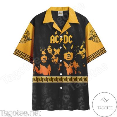 ACDC Let There Be Rock Hawaiian Shirt And Short