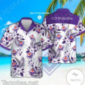 Acf Fiorentina Logo Hawaiian Shirt And Shorts Bishop - demo10