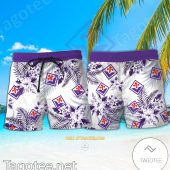 Acf Fiorentina Logo Hawaiian Shirt And Shorts Bishop A - demo10