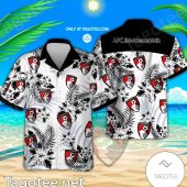 Afc Bournemouth Logo Hawaiian Shirt And Shorts Bishop - demo10