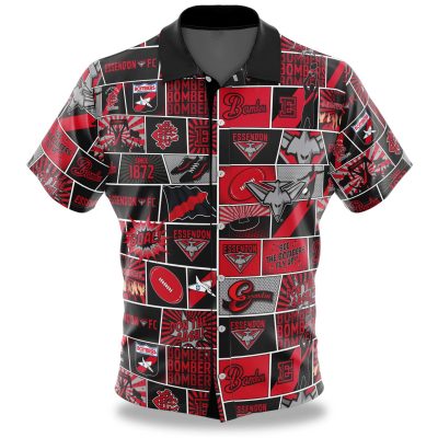 AFL Essendon Bombers Hawaiian Shirt