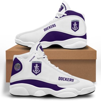 AFL Fremantle Dockers Custom Name Air Jordan 13 Shoes