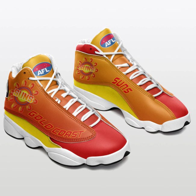 AFL Gold Coast Suns Air Jordan 13 Shoes