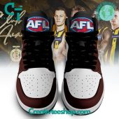 Afl Hawthorn Hawks Air Jordan 1 Sneakers - demo10