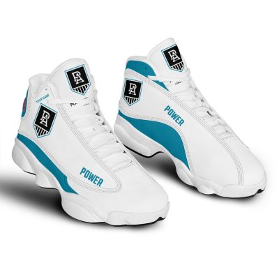 AFL Port Adelaide Custom Name Air Jordan 13 Shoes