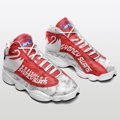 AFL Sydney Swans ANZAC Day Air Jordan 13 Shoes