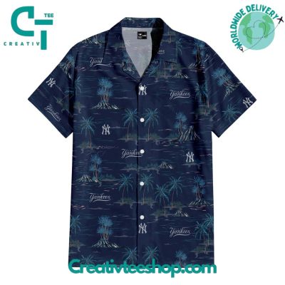 New York Yankees Summer Island Hawaiian Set - Teesmith