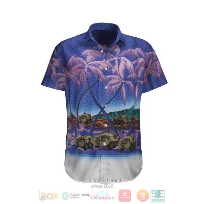 Amx-10 Rc French Army Violet Hawaiian Shirt, Shorts - Hot Sale 2025