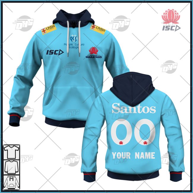 Personalise Super Rugby NSW Waratahs 2022 Home Jersey - OldSchoolThings - Personalize Your Own New & Retro Sports Jerseys, Hoodies, T Shirts