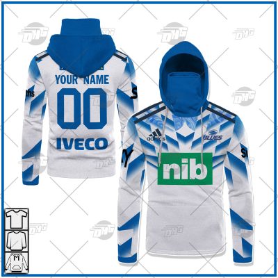 Personalise Auckland Blues Super Rugby 2022 Away Jersey - OldSchoolThings - Personalize Your Own New & Retro Sports Jerseys, Hoodies, T Shirts