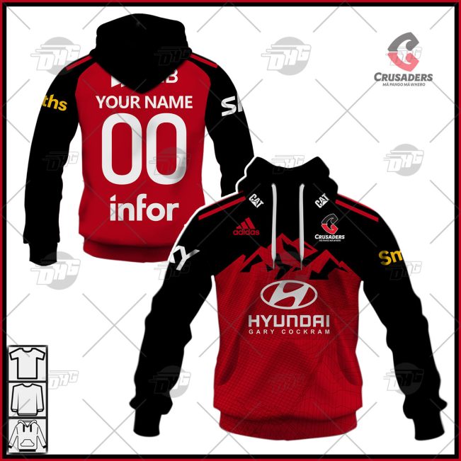 Personalise Canterbury Crusaders Super Rugby 2022 Home Jersey - OldSchoolThings - Personalize Your Own New & Retro Sports Jerseys, Hoodies, T Shirts