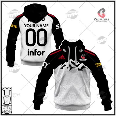 Personalise Canterbury Crusaders Super Rugby 2022 Away Jersey - OldSchoolThings - Personalize Your Own New & Retro Sports Jerseys, Hoodies, T Shirts