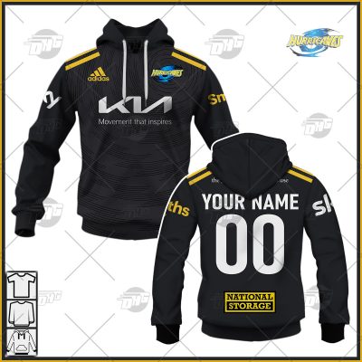 Personalise Wellington Hurricanes Super Rugby 2022 Away Jersey - OldSchoolThings - Personalize Your Own New & Retro Sports Jerseys, Hoodies, T Shirts
