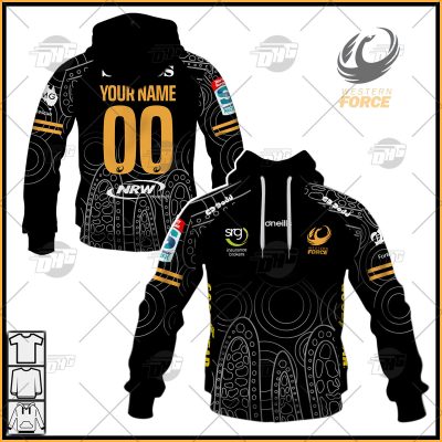 Personalise Super Rugby Western Force 2022 Home Jersey - OldSchoolThings - Personalize Your Own New & Retro Sports Jerseys, Hoodies, T Shirts