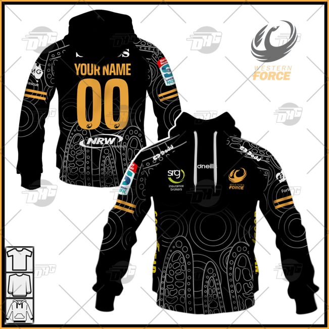 Personalise Super Rugby Western Force 2022 Home Jersey - OldSchoolThings - Personalize Your Own New & Retro Sports Jerseys, Hoodies, T Shirts