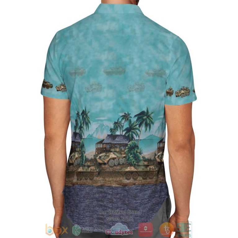 Aslav Australian Army Palm Tree Hawaiian Shirt, Shorts - Hot Sale 2025