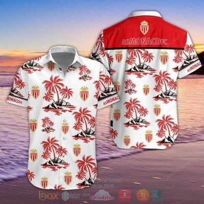 As Monaco Fc Hawaiian Shirt, Shorts - Hot Sale 2025