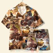 Atv Boy Racing Car Hawaiian Shirt Short.jpg - demo10