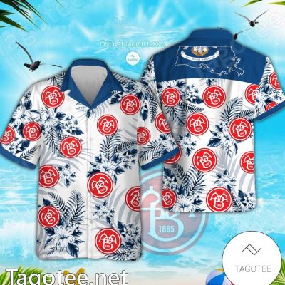 Aalborg Danish Superliga Hawaiian Shirt - Teesmith