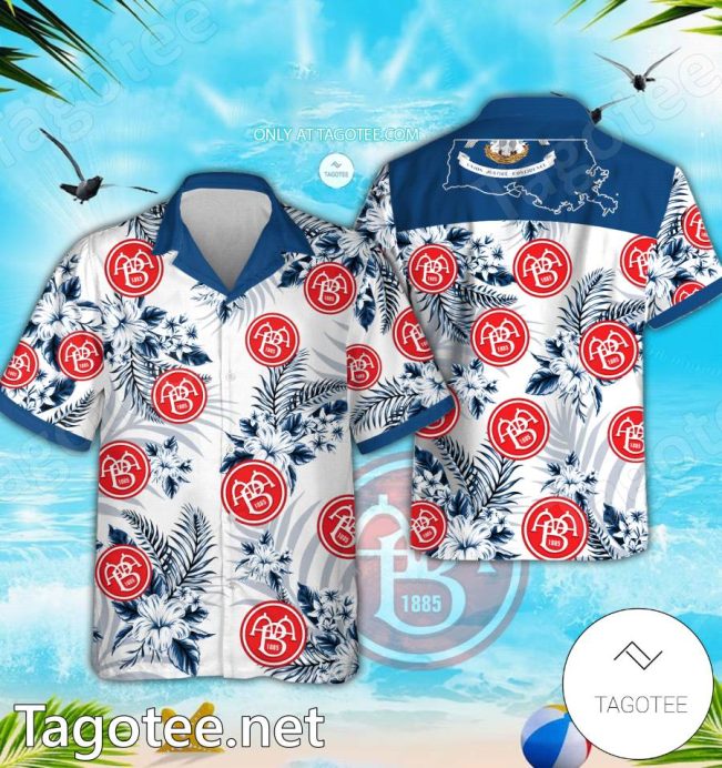 Aalborg Danish Superliga Hawaiian Shirt - Teesmith