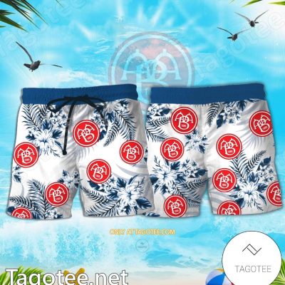 Aalborg Danish Superliga Hawaiian Shirt - Teesmith