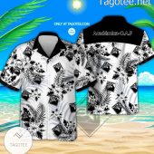 Académica O.a.f Logo Hawaiian Shirt And Shorts Bishop - demo10