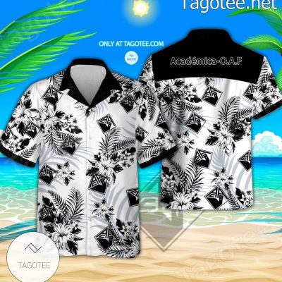 Acad?mica-O.A.F Logo Hawaiian Shirt And Shorts - Teesmith