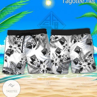 Acad?mica-O.A.F Logo Hawaiian Shirt And Shorts - Teesmith