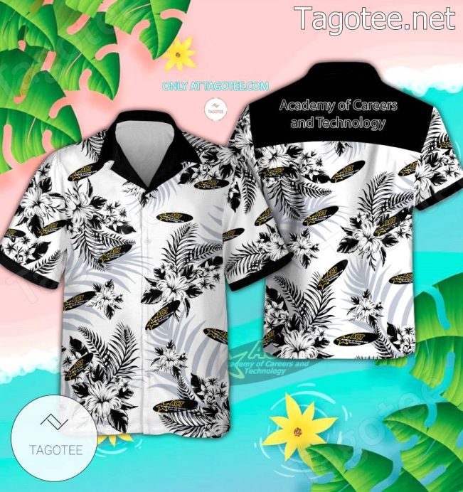 Academy of Careers and Technology Summer Beach Shirts, Men Shorts - Teesmith