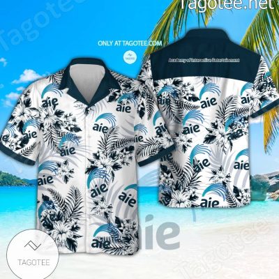 Academy of Interactive Entertainment Short Sleeve Aloha Shirt, Shorts - Teesmith