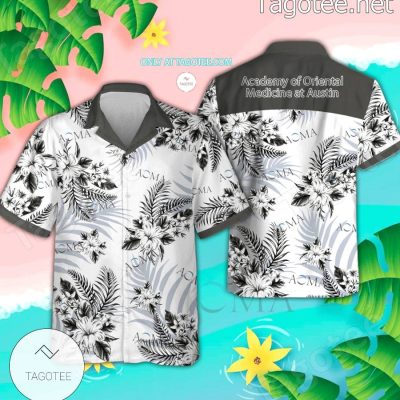 Academy of Oriental Medicine at Austin Logo Aloha Summer Shirt - Teesmith