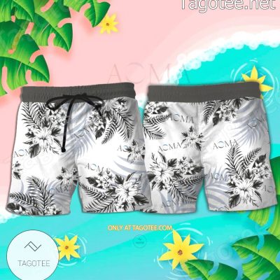 Academy of Oriental Medicine at Austin Logo Aloha Summer Shirt - Teesmith