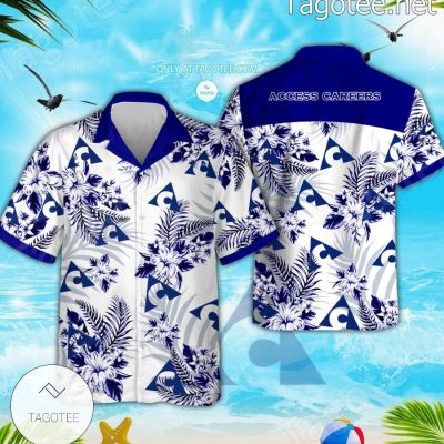 Access Careers Hawaiian Shirt And Shorts - Teesmith