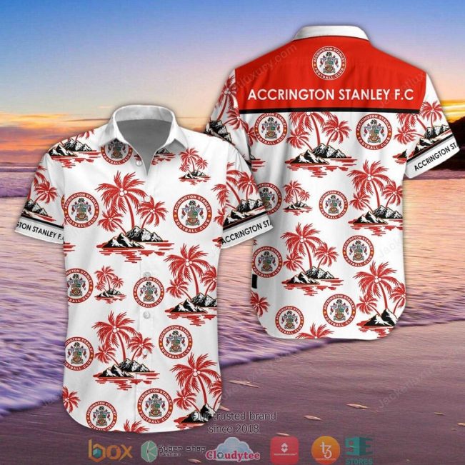 Accrington Stanley Hawaiian Shirt, Beach Short - Hot Sale 2025