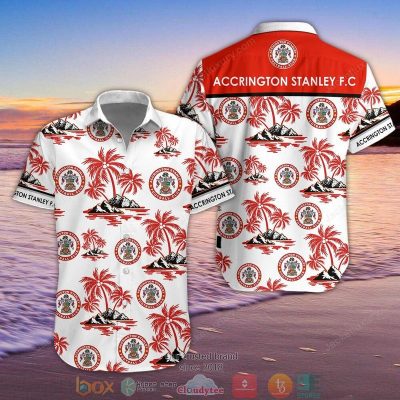 Accrington Stanley Hawaiian Shirt, Short - Hot Sale 2025