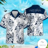 Acura Logo Hawaiian Shirt And Shorts Emonshop - demo10