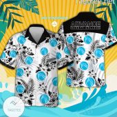 Advanced Beauty College Logo Hawaiian Shirt And Shorts Emonshop - demo10