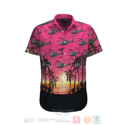 Aerospatiale Gazelle French Army Hawaiian Shirt, Short - Hot Sale 2025