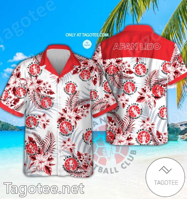 Afan Lido Cymru Premier Hawaiian Shirt - Teesmith