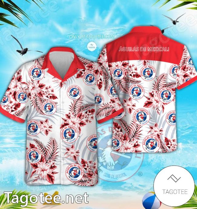 Aguilas de Mexicali Hawaiian Shirt And Shorts - Teesmith