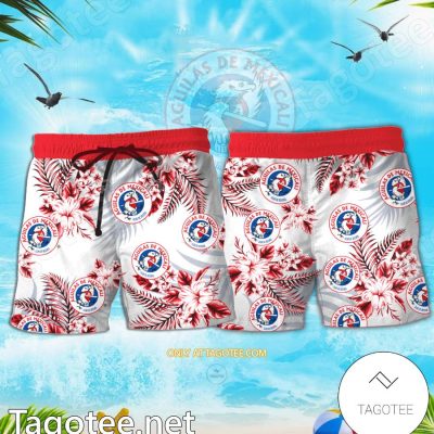 Aguilas de Mexicali Hawaiian Shirt And Shorts - Teesmith