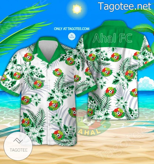 Ahal FC Logo Aloha Shirt - Teesmith