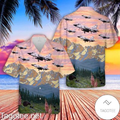 Air Force Convair F 106A Delta Dart Montana Hawaiian Shirt And Short