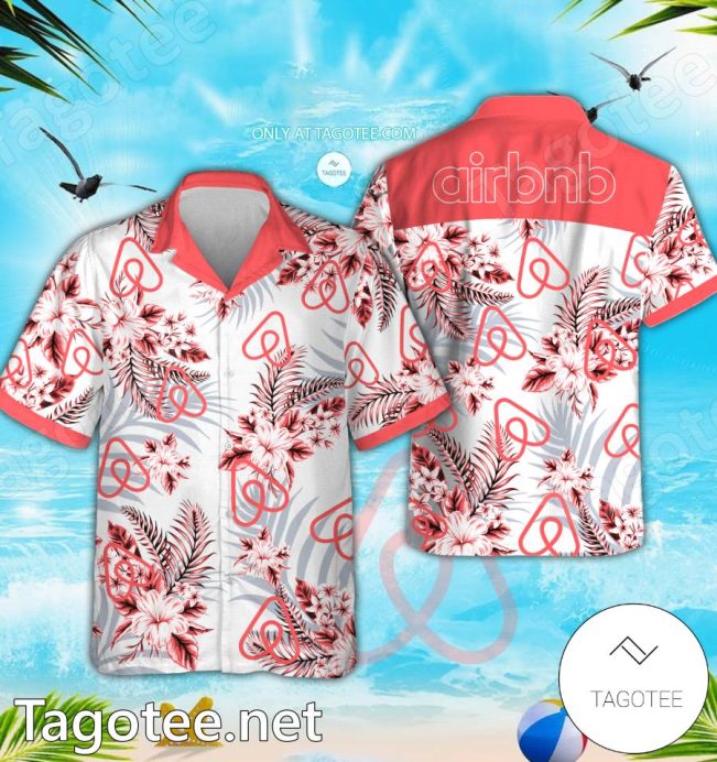 Airbnb Logo Hawaiian Shirt And Shorts - Teesmith